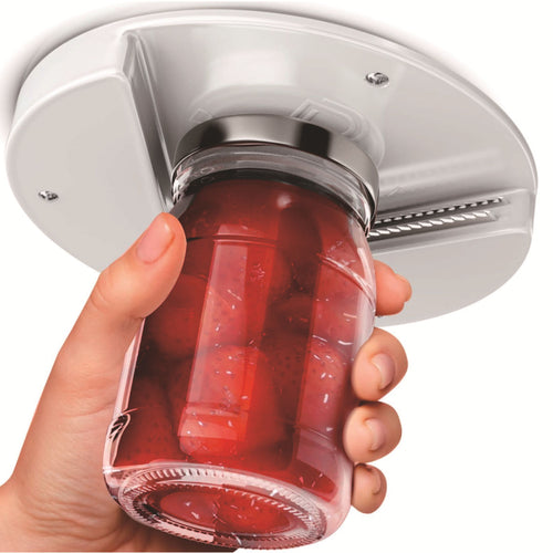 Under Cabinet Jar Opener – Effortlessly Open Any Jar, Anytime