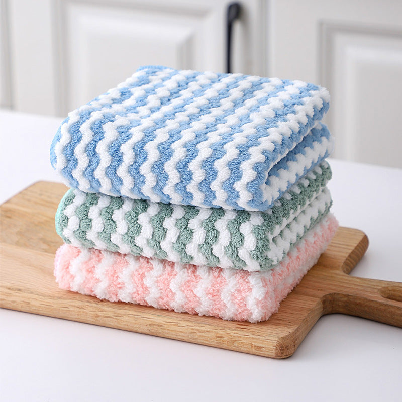 10PCS Ultra-Fine Microfiber Cleaning Cloths (Mixed Colors)