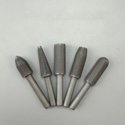 🔥 5PCS Tungsten Carbide File Set – High-Speed Wood Grinding & Carving Bits