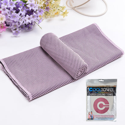 Instant Cooling Towel – Reusable Sweat-Absorbing Cooling Wrap for Sports, Travel, Gym, Camping & Outdoor Activities