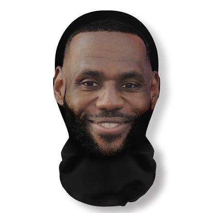 3Pcs Funny Printed Full Face Mesh Mask – Breathable Cosplay Hood for Parties & Street Style