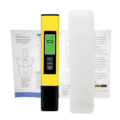 VARIFY 4-in-1 TDS Meter Digital Water Tester – Accurate Water Quality Checker for Drinking Water 💧