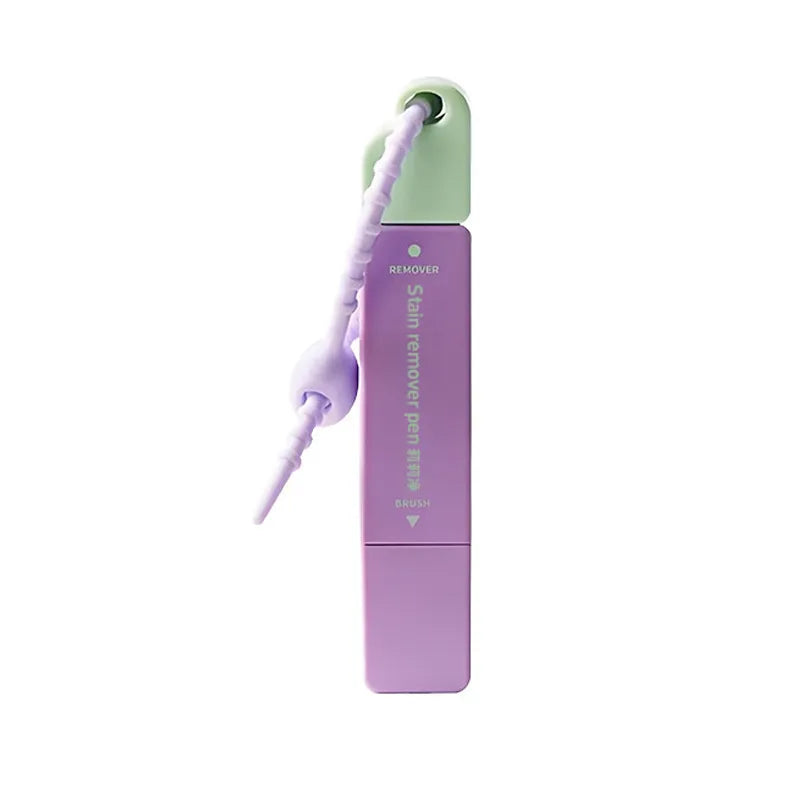 🎁Portable 2-in-1 Stain Remover Pen – Instant Spot Cleaner with Built-In Scrubbing Brush