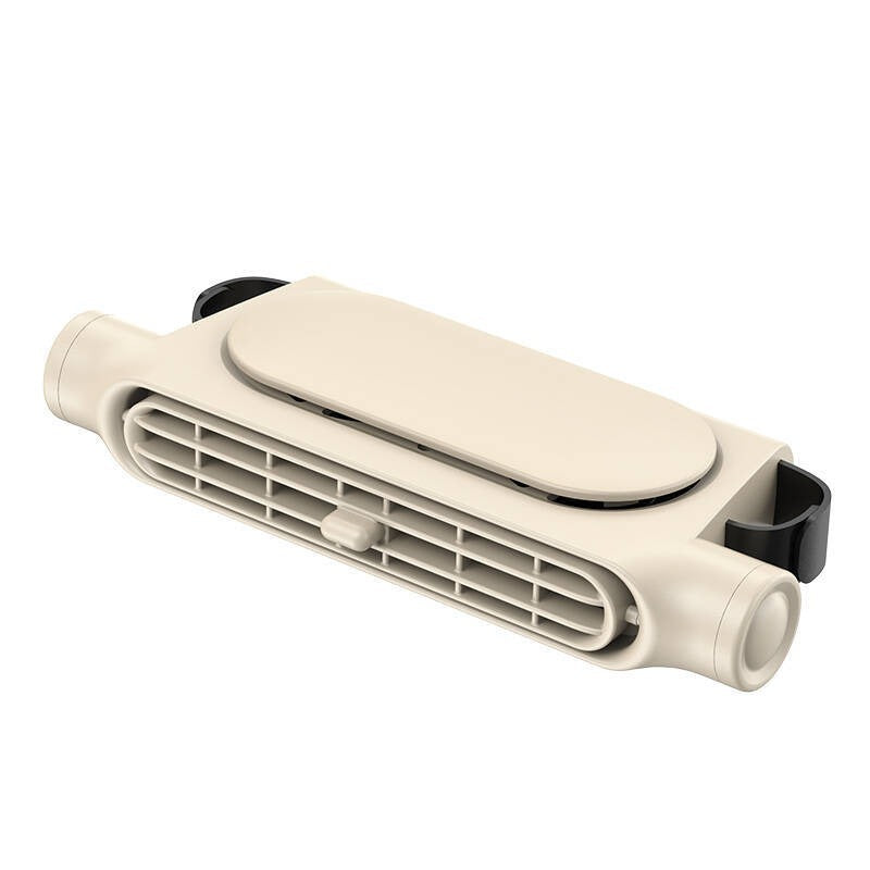Car Seat Cooling Fan – USB Rechargeable Backseat Fan with Turbo Airflow & Easy Velcro Installation