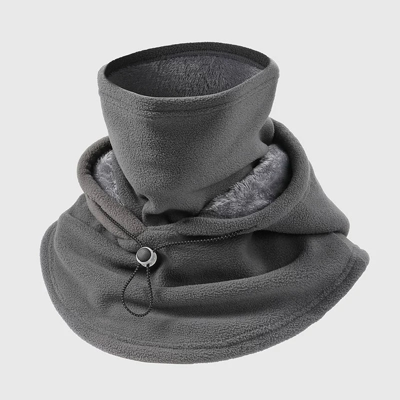 🎁3-in-1 Winter Fleece Balaclava Hood With Adjustable Drawstring