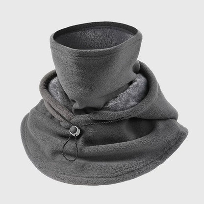🎁3-in-1 Winter Fleece Balaclava Hood With Adjustable Drawstring