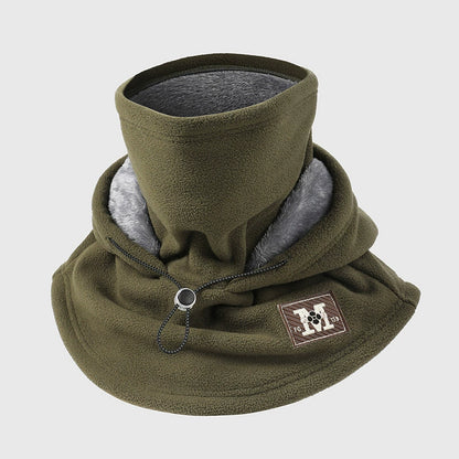 🎁3-in-1 Winter Fleece Balaclava Hood With Adjustable Drawstring