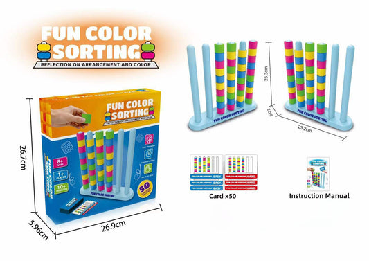 🌈 Color Stack Challenge – Fast-Paced Color Matching Puzzle Game for Family Fun & Party Nights