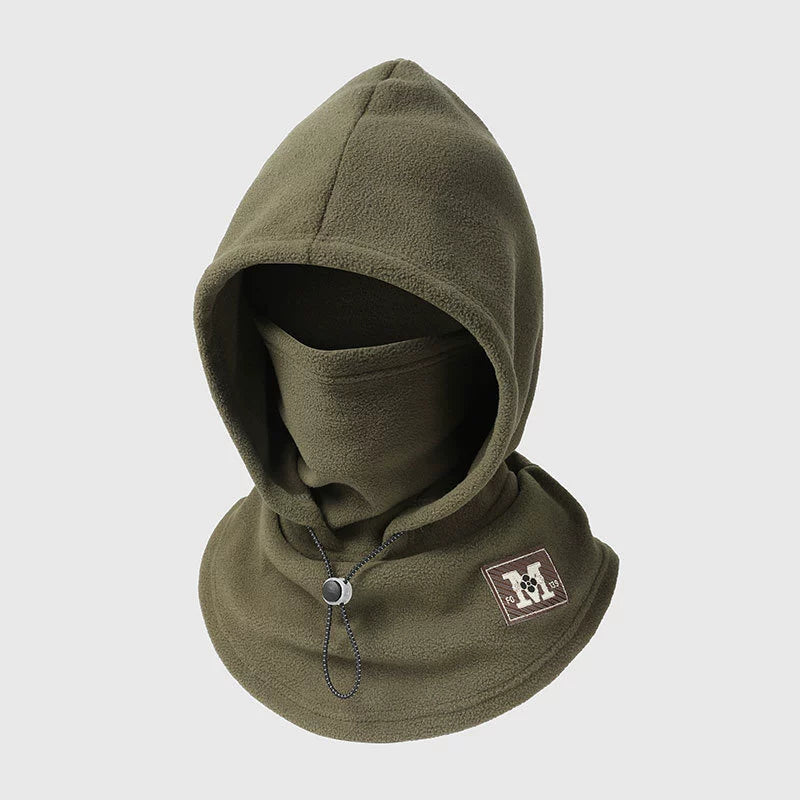 🎁3-in-1 Winter Fleece Balaclava Hood With Adjustable Drawstring