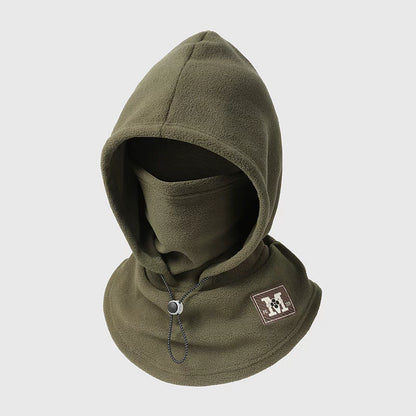 🎁3-in-1 Winter Fleece Balaclava Hood With Adjustable Drawstring