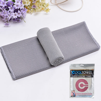 Instant Cooling Towel – Reusable Sweat-Absorbing Cooling Wrap for Sports, Travel, Gym, Camping & Outdoor Activities