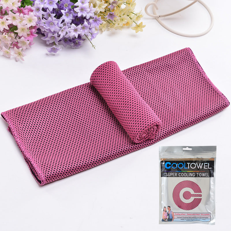 Instant Cooling Towel – Reusable Sweat-Absorbing Cooling Wrap for Sports, Travel, Gym, Camping & Outdoor Activities