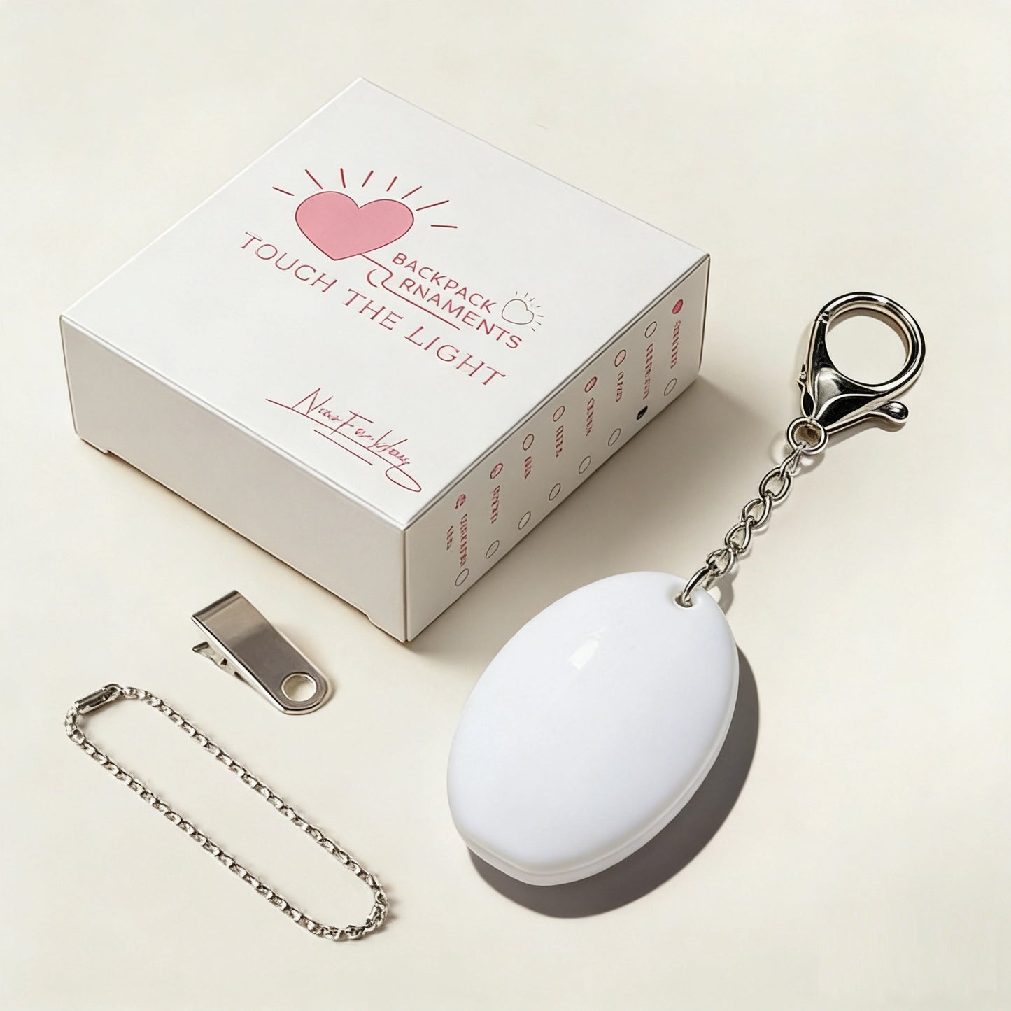 LED Keychain Light for Bags & Keys