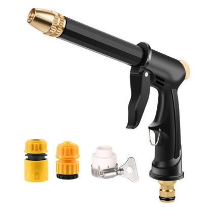 Portable High Pressure Water Sprayer – Adjustable Garden Hose Nozzle for Car Washing, Pet Cleaning, Gardening & Outdoor Cleaning