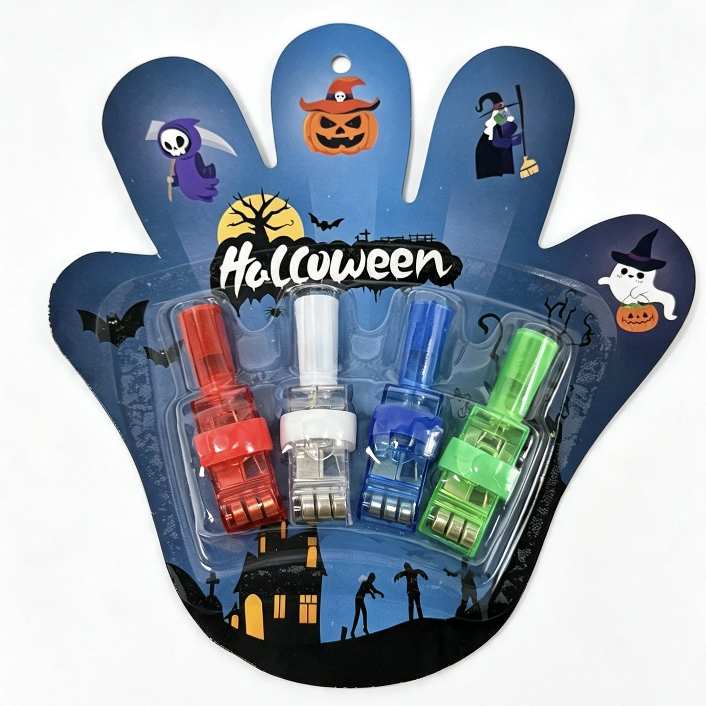 Halloween Glowing Finger Projection Party Lights