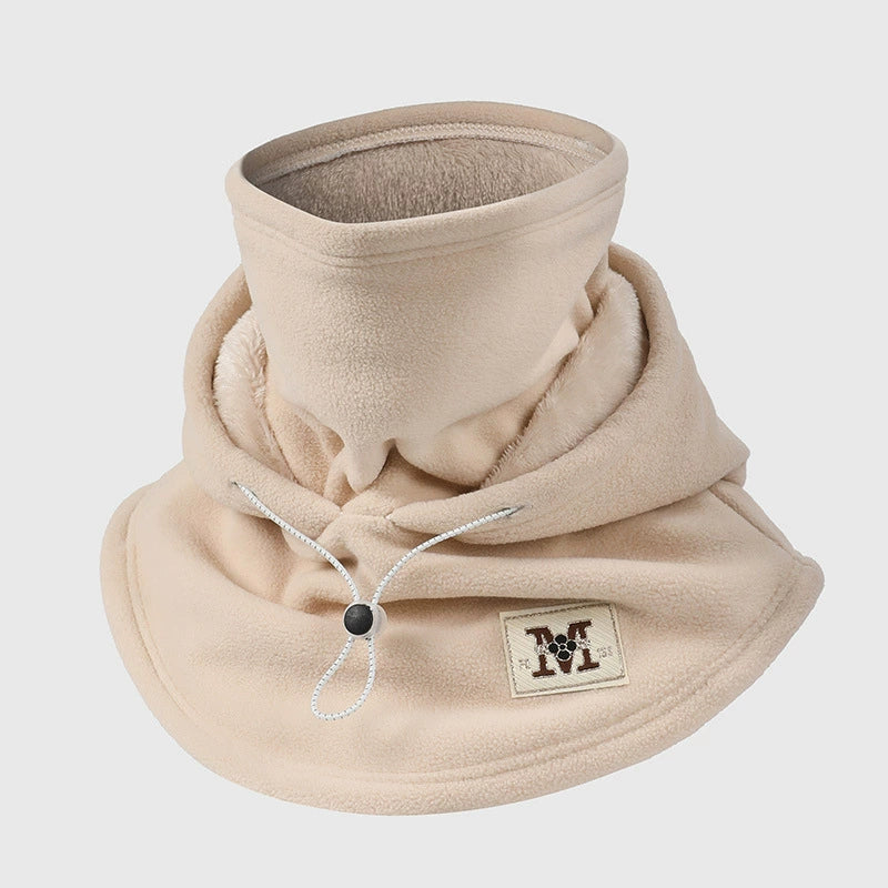 🎁3-in-1 Winter Fleece Balaclava Hood With Adjustable Drawstring