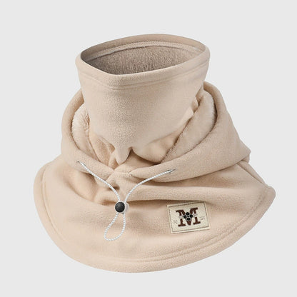 🎁3-in-1 Winter Fleece Balaclava Hood With Adjustable Drawstring
