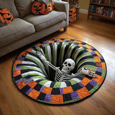 3D Halloween Illusion Rug For Spooky Spaces