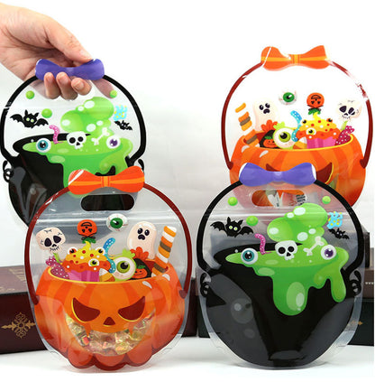 Halloween Pumpkin Treat Bags – 20 Pack