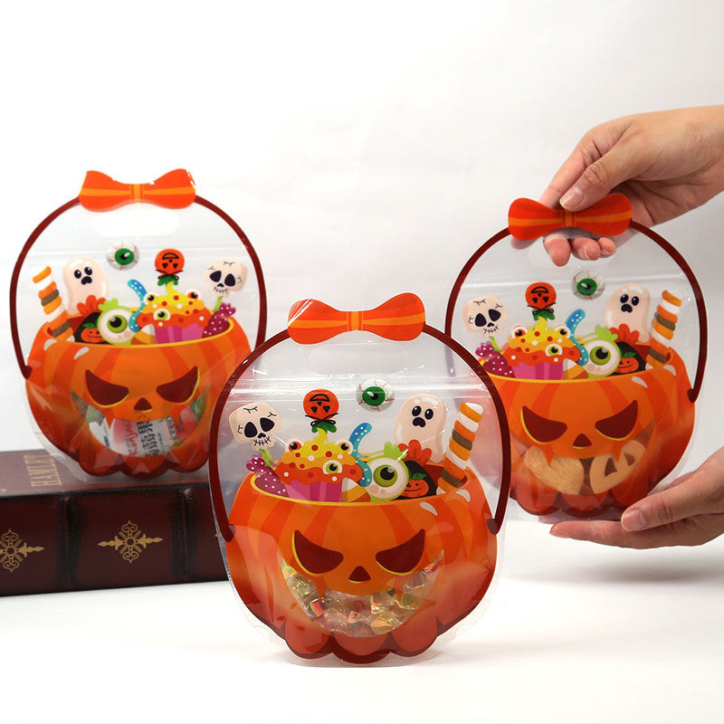 Halloween Pumpkin Treat Bags – 20 Pack