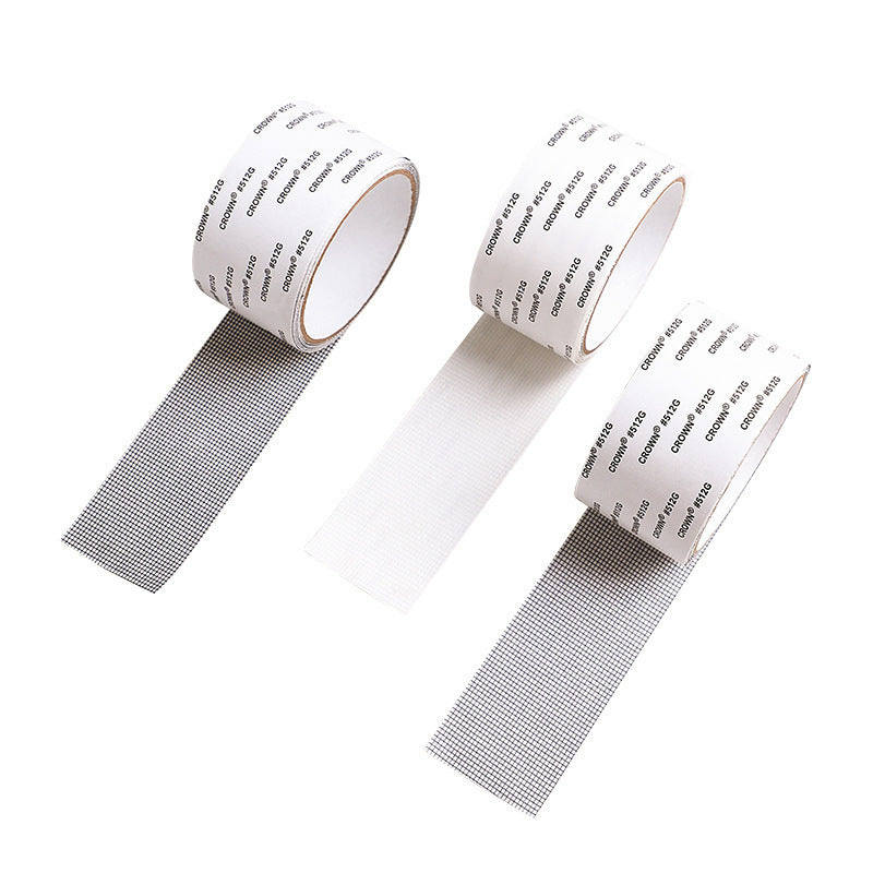 Window Screen Repair Tape – Strong Fiberglass Mesh Adhesive Patch for Door & Window Screen Fixing (2in x 78in, 2pcs)