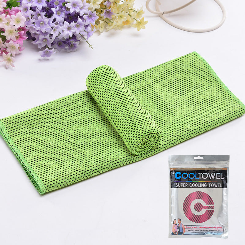 Instant Cooling Towel – Reusable Sweat-Absorbing Cooling Wrap for Sports, Travel, Gym, Camping & Outdoor Activities