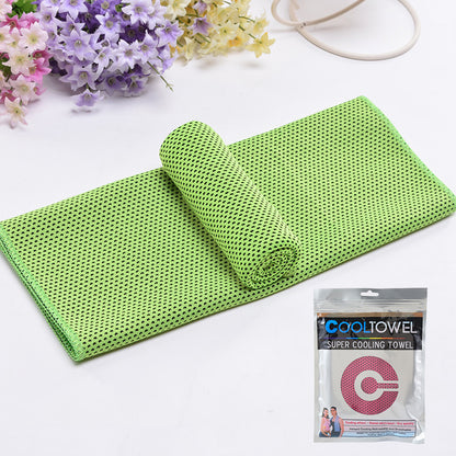 Instant Cooling Towel – Reusable Sweat-Absorbing Cooling Wrap for Sports, Travel, Gym, Camping & Outdoor Activities