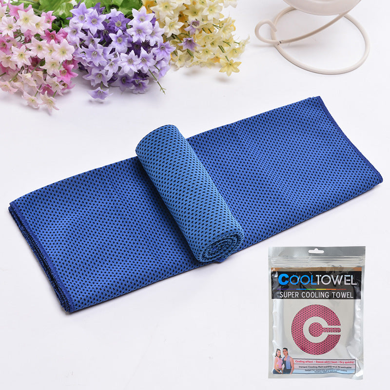 Instant Cooling Towel – Reusable Sweat-Absorbing Cooling Wrap for Sports, Travel, Gym, Camping & Outdoor Activities