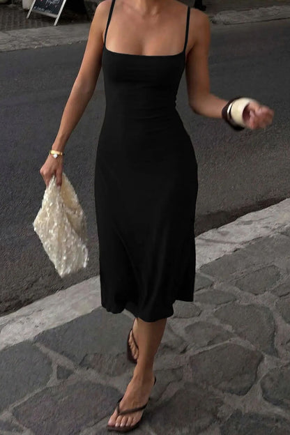 Women's Bodycon Cami Midi Dress