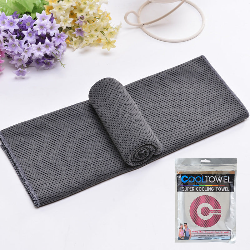 Instant Cooling Towel – Reusable Sweat-Absorbing Cooling Wrap for Sports, Travel, Gym, Camping & Outdoor Activities