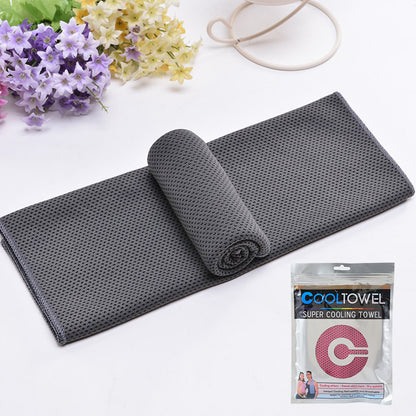 Instant Cooling Towel – Reusable Sweat-Absorbing Cooling Wrap for Sports, Travel, Gym, Camping & Outdoor Activities