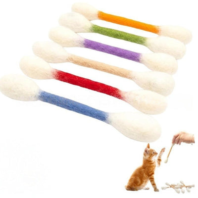🐱 Katzenminze-Ohrstäbchen Katzenspielzeug – Extra großer Spaß für endloses Spiel