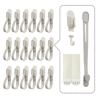🎄 6-Pack Christmas Wreath Hangers – No-Drill Peel & Stick Holiday Hooks