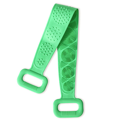 2PCS Silicone Bath Brush – Double-Sided Back Scrubber