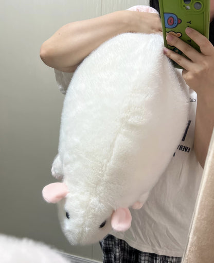 🐭 Fancy Rat Plush Toy – 14"/20" Oversized Mouse Stuffed Animal Gift for Kids & Adults