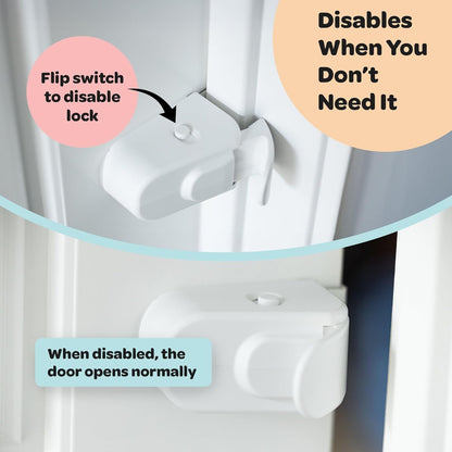 Childproof Safety Lock for Interior Doors – Easy Install Child Safety Door Lock