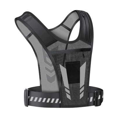🎁Hands-Free Reflective Running Vest with Multi-Pocket Storage