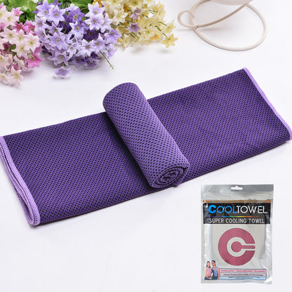 Instant Cooling Towel – Reusable Sweat-Absorbing Cooling Wrap for Sports, Travel, Gym, Camping & Outdoor Activities