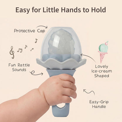 Baby Silicone Fruit Feeder & Teething Pacifier