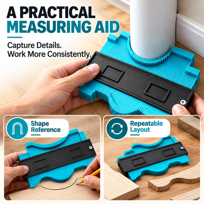 ❤️Contour Gauge for Woodworking and DIY Projects