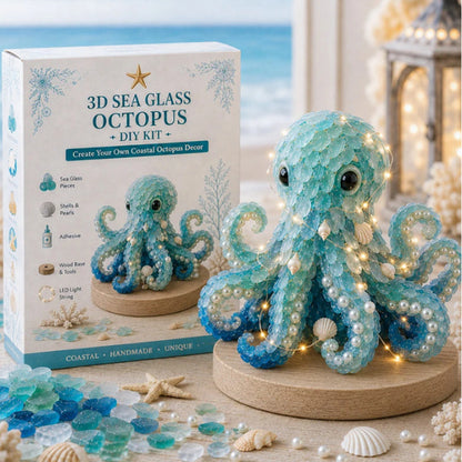 DIY Lighted Sea Glass Art Kit – 11 Designs