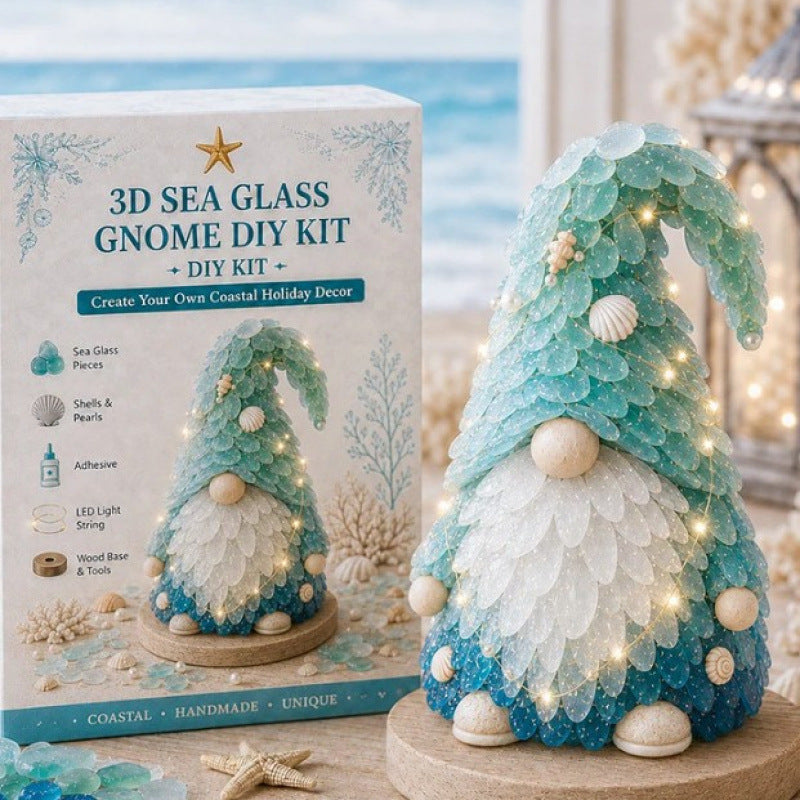 DIY Lighted Sea Glass Art Kit – 11 Designs