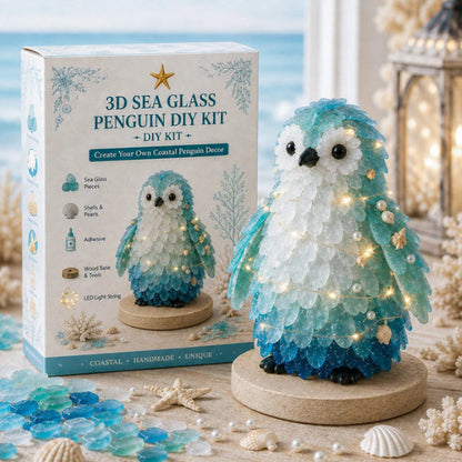 DIY Lighted Sea Glass Art Kit – 11 Designs
