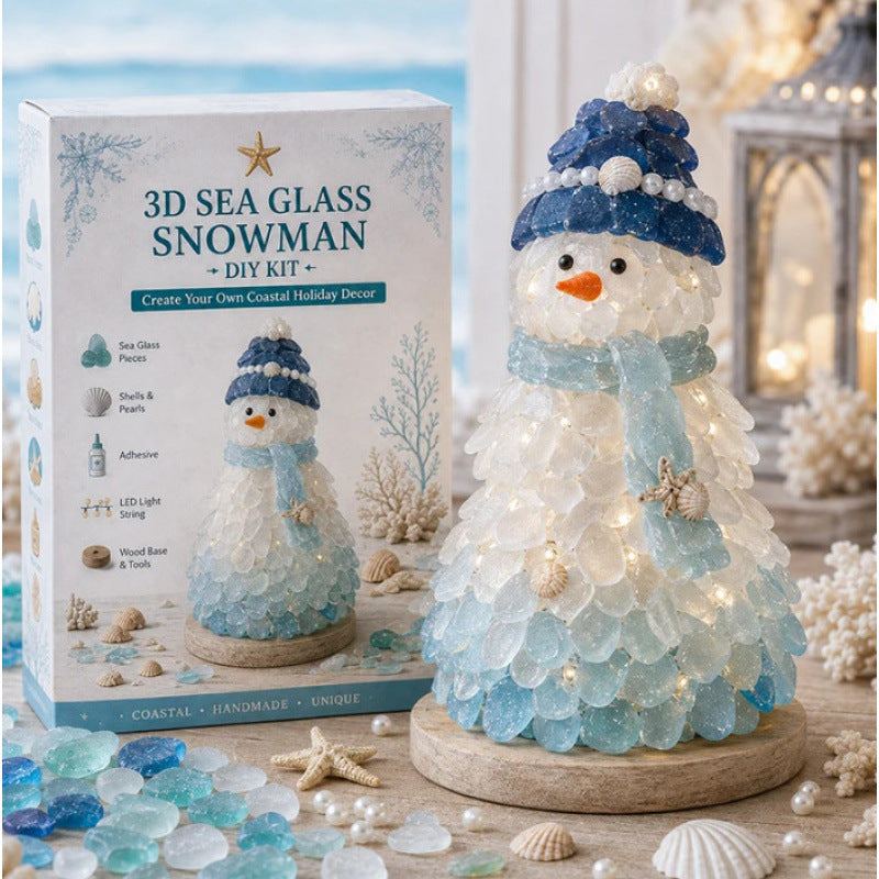DIY Lighted Sea Glass Art Kit – 11 Designs