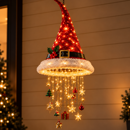 Premium Christmas Chandelier – Festive Hanging Holiday Light