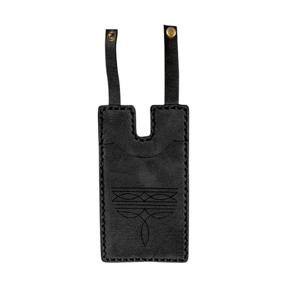 🎁2 Pcs Western Leather Boot Wallet Set With Snap Strap