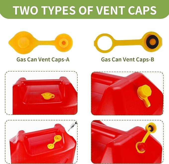 Upgraded Gas Can Spout Replacement Kit – Flexible Leak-Resistant Fuel Nozzle for Most 1–10 Gallon Cans