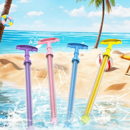 Telescopic Water Gun – Summer Outdoor Pool & Beach Water Fight Party Toy (41cm Long-Range Pump Water Blaster)