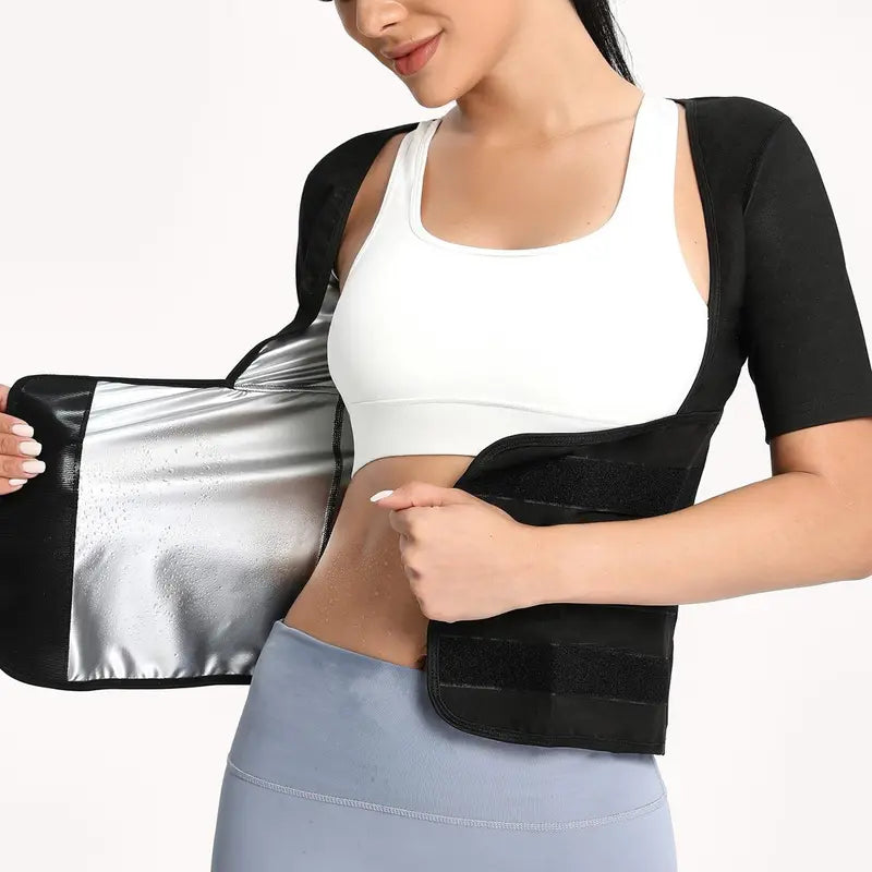 Women's Sweat Compression Shapewear Vest With Sculpting Fit