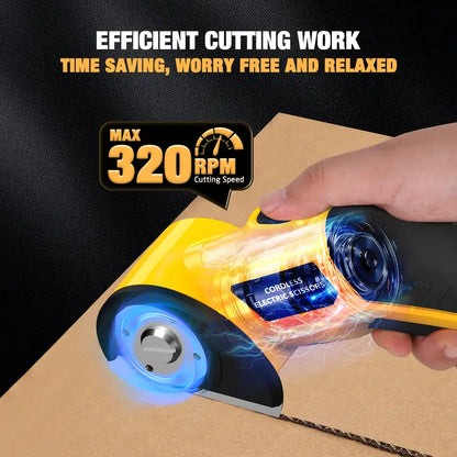 ✂️ Cordless Electric Scissors 4V – Heavy Duty Rechargeable Cutter